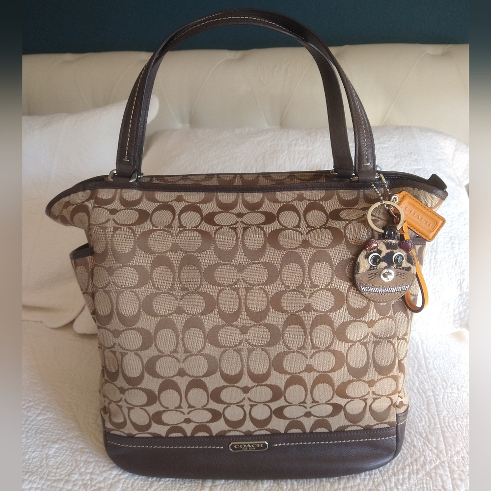 COACH PARK North South Tote F23295